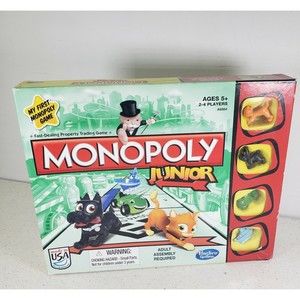 Monopoly Junior Hasbro Gaming My First Monopoly Game Jr.